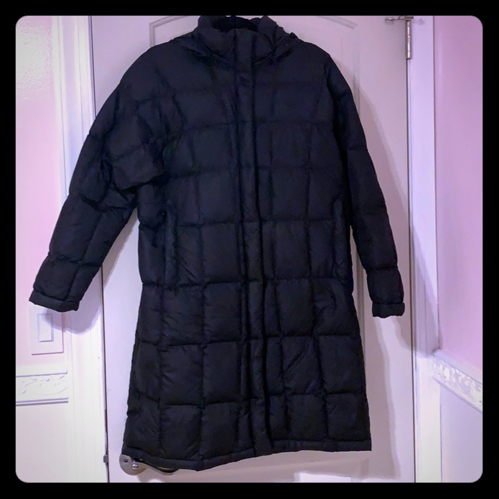 Women’s The North Face long black coat